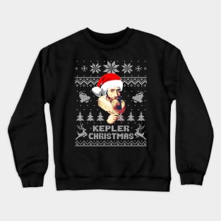 Johannes Kepler Funny Christmas Crewneck Sweatshirt